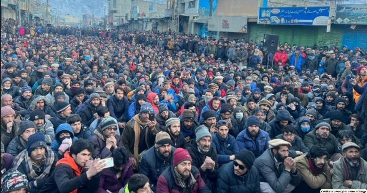 Protests in Gilgit Baltistan PoK rage over myriad issues